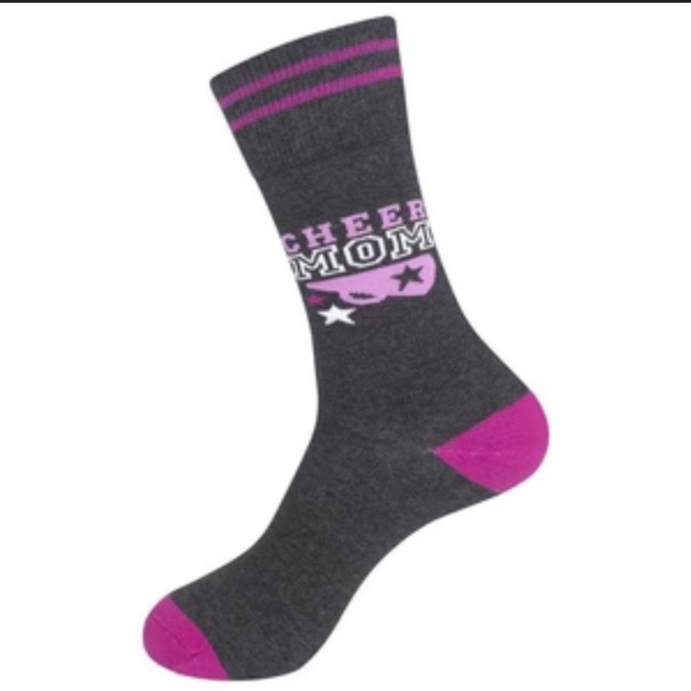 NWT OS cheer mom socks